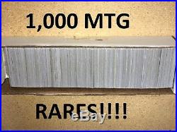 1000 Magic the Gathering MTG Rares Collection ALL RARE Lot Rares Only! NM to LP