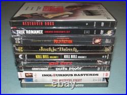 11 DVD Lot QUENTIN TARANTINO Complete COLLECTION (ALL 9 films + more!) NEW