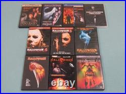 13 DVD Lot HALLOWEEN Complete COLLECTION Michael Myers HORROR (ALL 13 films!)