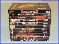 13 DVD Lot HALLOWEEN Complete COLLECTION Michael Myers HORROR (ALL 13 films!)