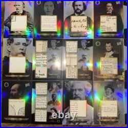 15 Card Lot All Relic Cards! 2024 Pieces Of The Past 1800s Edition