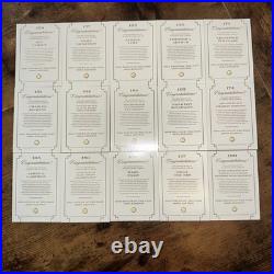 15 Card Lot All Relic Cards! 2024 Pieces Of The Past 1800s Edition
