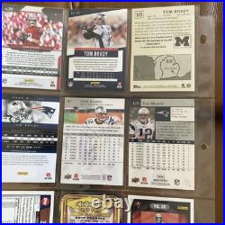15 Tom Brady Card Lot GOAT! All EX To Mint! Great Collection. Crease Free