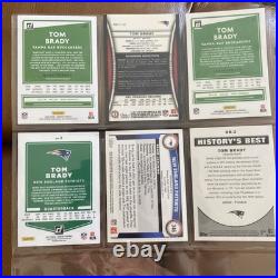 15 Tom Brady Card Lot GOAT! All EX To Mint! Great Collection. Crease Free