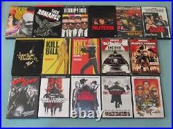 16 DVD Lot QUENTIN TARANTINO Complete Film COLLECTION All of QTs films + more