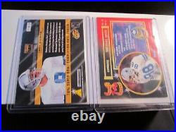 17 Football Cards Collectible In Sleeves All Mint Bba-28 Lot 3