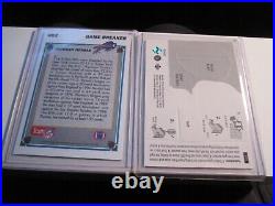 17 Football Cards Collectible In Sleeves All Mint Bba-28 Lot 4