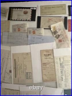 1830s 1930s Lot of 92 Invoices, Checks, Letterheads all NE United States
