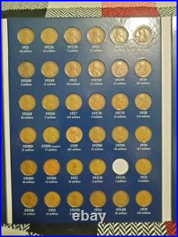 1909 1958 Wheat Penny Collection