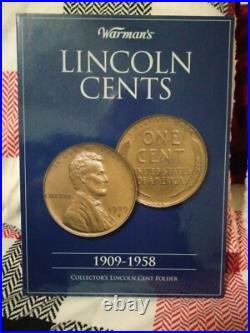 1909 1958 Wheat Penny Collection