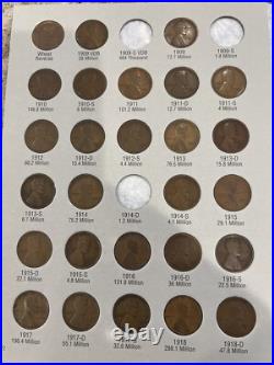 1909-2013 Lincoln Coin Collection? Avg Circulated- Gem BU? All Dates Legible