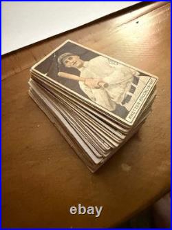 1912 T207 Brown Background All Ungraded Recruit back Card Lot of 40