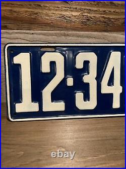 1932 mint All original nebraska license plates pair