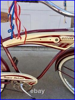 1948 Monark'Super Deluxe' Bike All Original Torrington Handlebars, Pedals, Mint