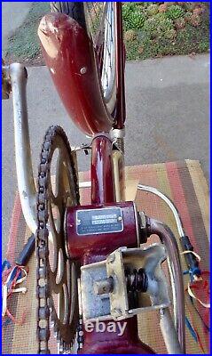 1948 Monark'Super Deluxe' Bike All Original Torrington Handlebars, Pedals, Mint