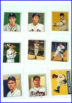 1949 1950 Bowman Baseball Card Collection