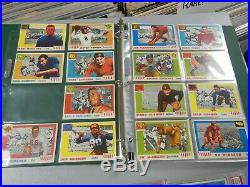 1955 55 Topps All American FOOTBALL COMPLETE CARD SET COLLECTION lot 100 ex ave