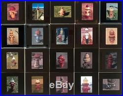 1960S-1970S LOT OF 1130 FIRE HYDRANT 35MM PHOTO SLIDES ALL by 1 AMATEUR PHOTOG