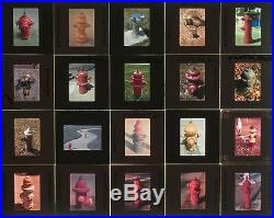 1960S-1970S LOT OF 1130 FIRE HYDRANT 35MM PHOTO SLIDES ALL by 1 AMATEUR PHOTOG