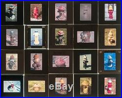 1960S-1970S LOT OF 1130 FIRE HYDRANT 35MM PHOTO SLIDES ALL by 1 AMATEUR PHOTOG