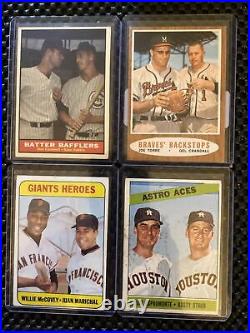 1960s topps baseball cards lot HOF ALL STARS League Leaders collection HIGH #