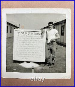 1961-64 American Soldier's Photo Album Sexy Euro-American Women & Men All Races