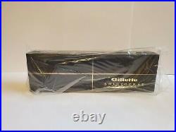 1966 Gillette Aristocrat Gold Plated Adjustable Razor MINT all orig Packaging