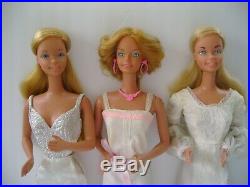 1970's Vintage Mattel All 3 Original Super Size Barbie Lot Instant Collection