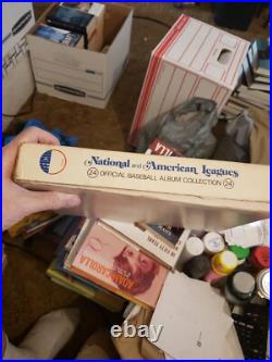 1971 National & American Leagues Baseball Album Collection All 24 Mint