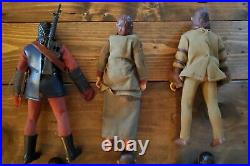 1974 PLANET OF THE APES Orig. MEGO 8 INCH ACTION FIGURE LOT Of 6 All Complete