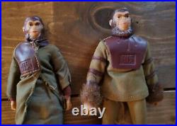 1974 PLANET OF THE APES Orig. MEGO 8 INCH ACTION FIGURE LOT Of 6 All Complete