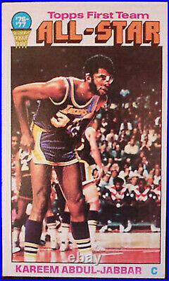 1976-77 Topps Kareem Abdul-Jabbar NBA MVP All Star Hall of Fame Lakers Legend