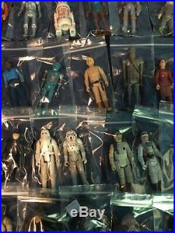 1977-1983 Star Wars Kenner Complete collection of all figures with Anakin HUGE LOT