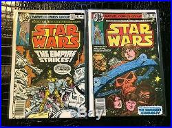 1977 STAR WARS 1 thru 38 LOT ALL HIGH GRADE Original Marvel Comics
