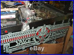 1980 Bally Space Invaders Pinball Machine N/mint Working! All Original