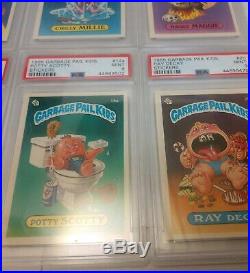 1985 Garbage Pail Kids Series 1 Lot of 6 All PSA 9