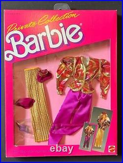 1987 VINTAGE LOT Mattel Barbie Private Collection NIB Outfits COMPLETE SET of 6