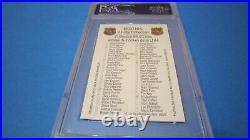 1988-89 Esso NHL All-Star Collection Phil Esposito PSA 10 GEM MINT