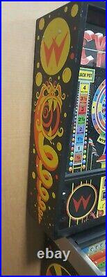 1988 Williams CYCLONE Pinball Machine Home Use Only All Documentation Mint Cond