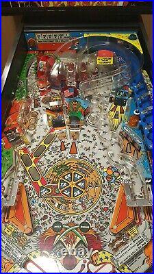 1988 Williams CYCLONE Pinball Machine Home Use Only All Documentation Mint Cond