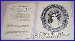 1989 Franklin Mint Gibson Girl Boudoir Doll +all Accessories Mib Never Displayed