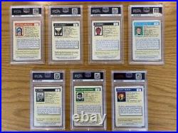 1990 Marvel Universe Lot of 7 Cards ALL PSA 9 MINT RECENTLY GRADED