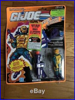 1991 Gi Joe Complete Eco Warriors Set Mint MOC Perfect On Card All 6 Collection