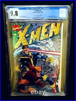 1991 Marvel Comics X-MEN #1 CGC 9.8 All 5 Covers Comic Lot JIM LEE