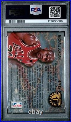 1992 Ultra All-NBA #4 Michael Jordan PSA 10 Gem Mint