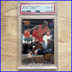 1992 Ultra All-NBA #4 Michael Jordan PSA 10 Gem Mint