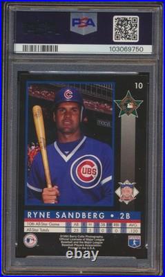 1993 Colla All-Stars HOF Ryne Sandberg PSA 9 MINT