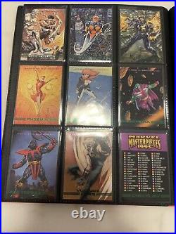 1993 Marvel Masterpiece Complete Master Collection? All Mint Great Collection