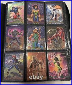 1993 Marvel Masterpiece Complete Master Collection? All Mint Great Collection