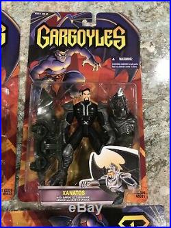 1995 Kenner Gargoyles Collection Lot 5 Figures All Mint In Sealed Packages